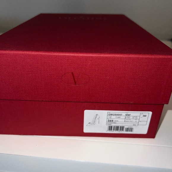 Metallic Valentino Garavani Rockstud Pumps - Picture 7 of 11